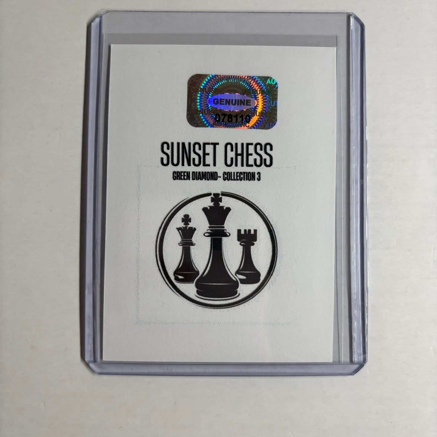 Green Diamond Collection 3 - Trading Card