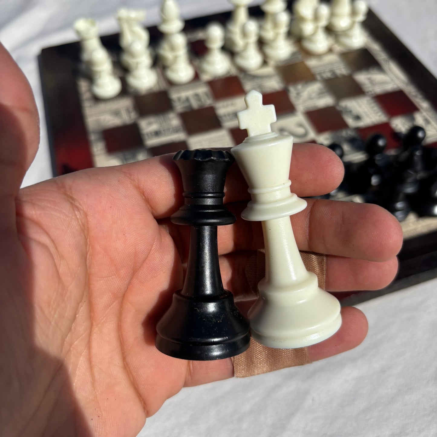 Vintage Casino - Scrapbook Chess Set