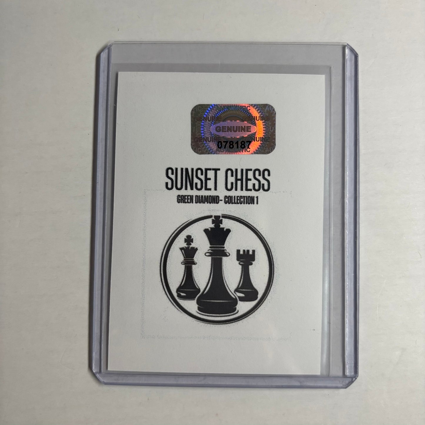 Green Diamond Collection 1 - Trading Card