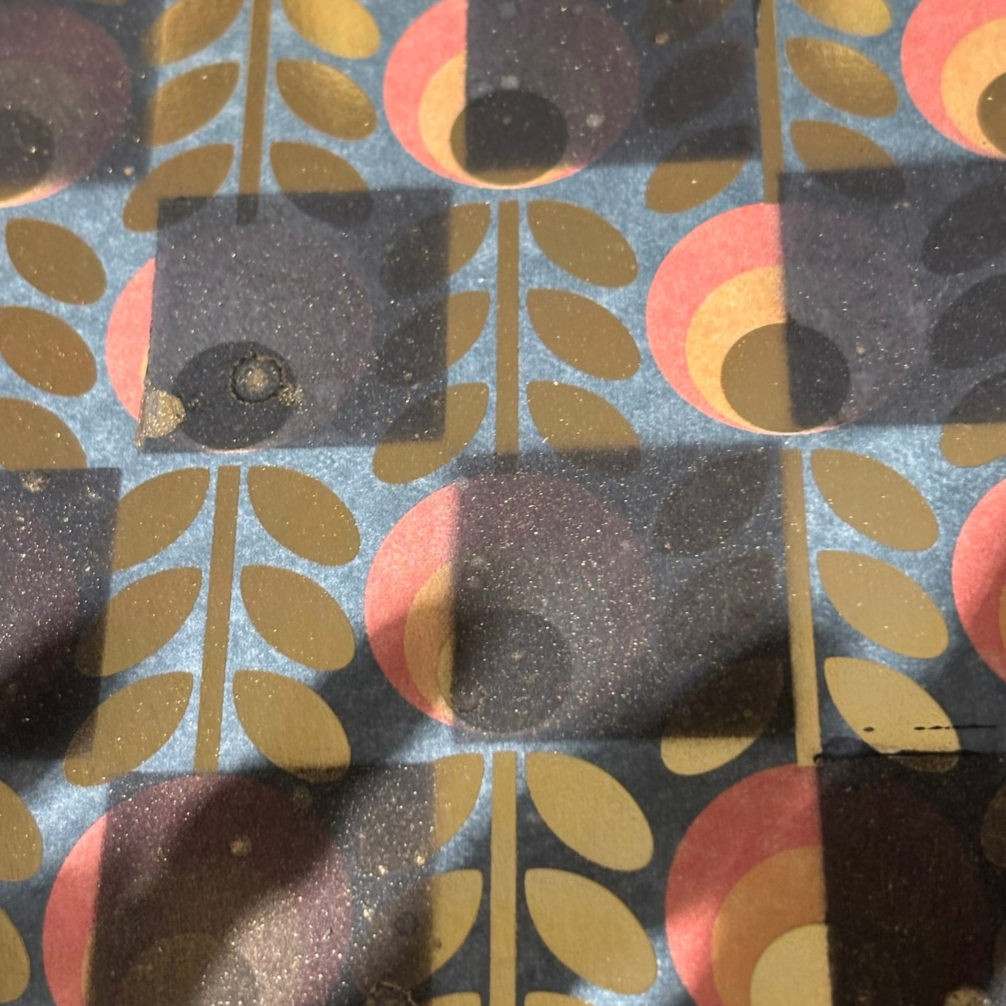Vintage Swirl Pattern - Scrapbook Chess Set