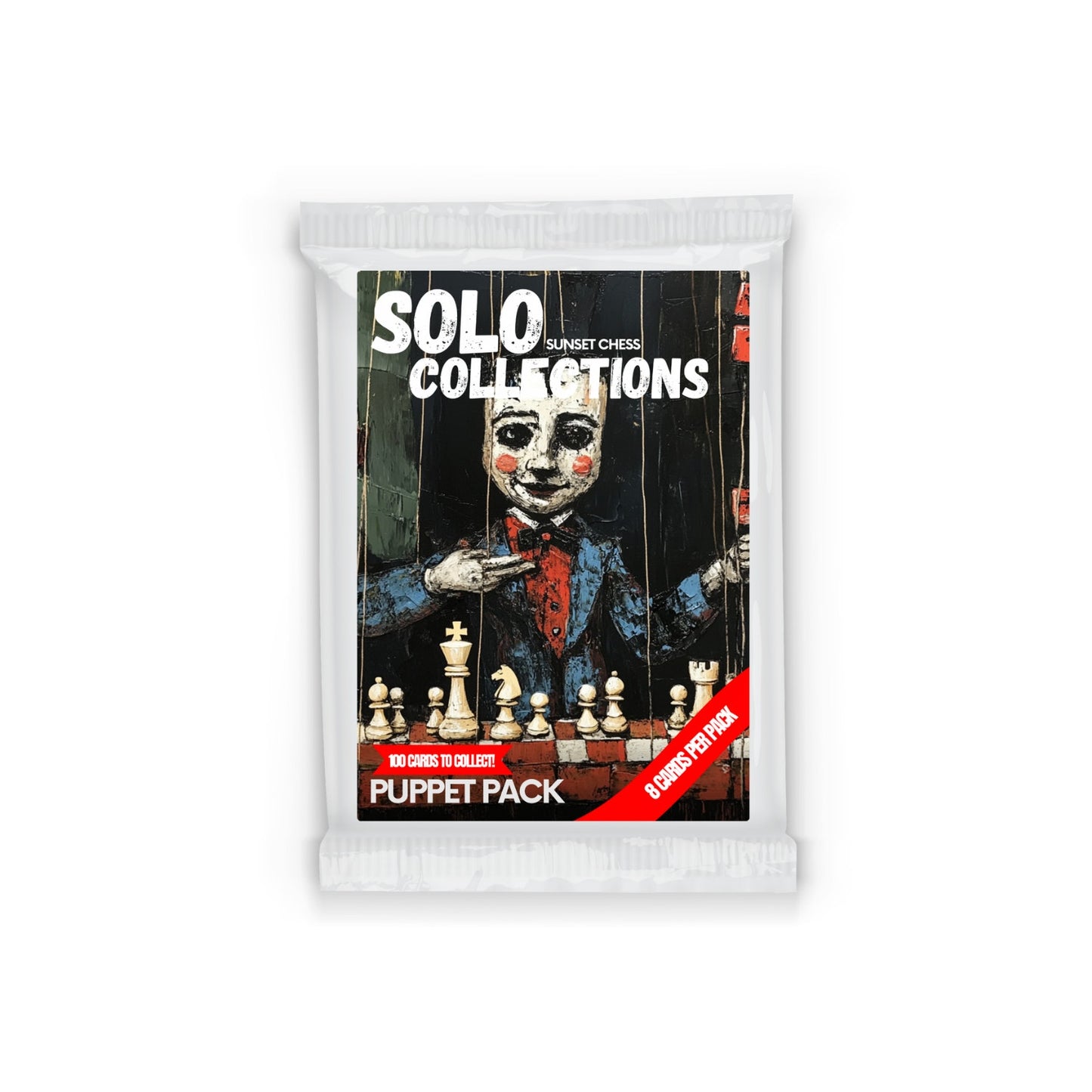 Puppet Solo Collection - Sunset Chess Scrapbook Card Pack