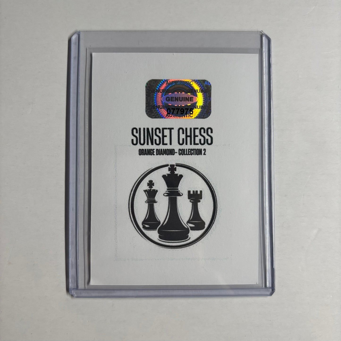 Orange Diamond Collection 2 - Trading Card