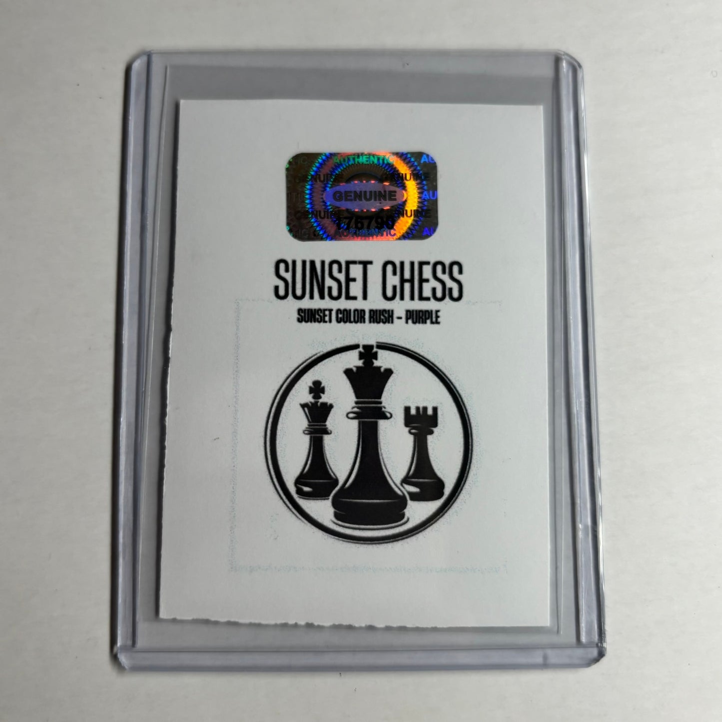 Purple Collection - Trading Card