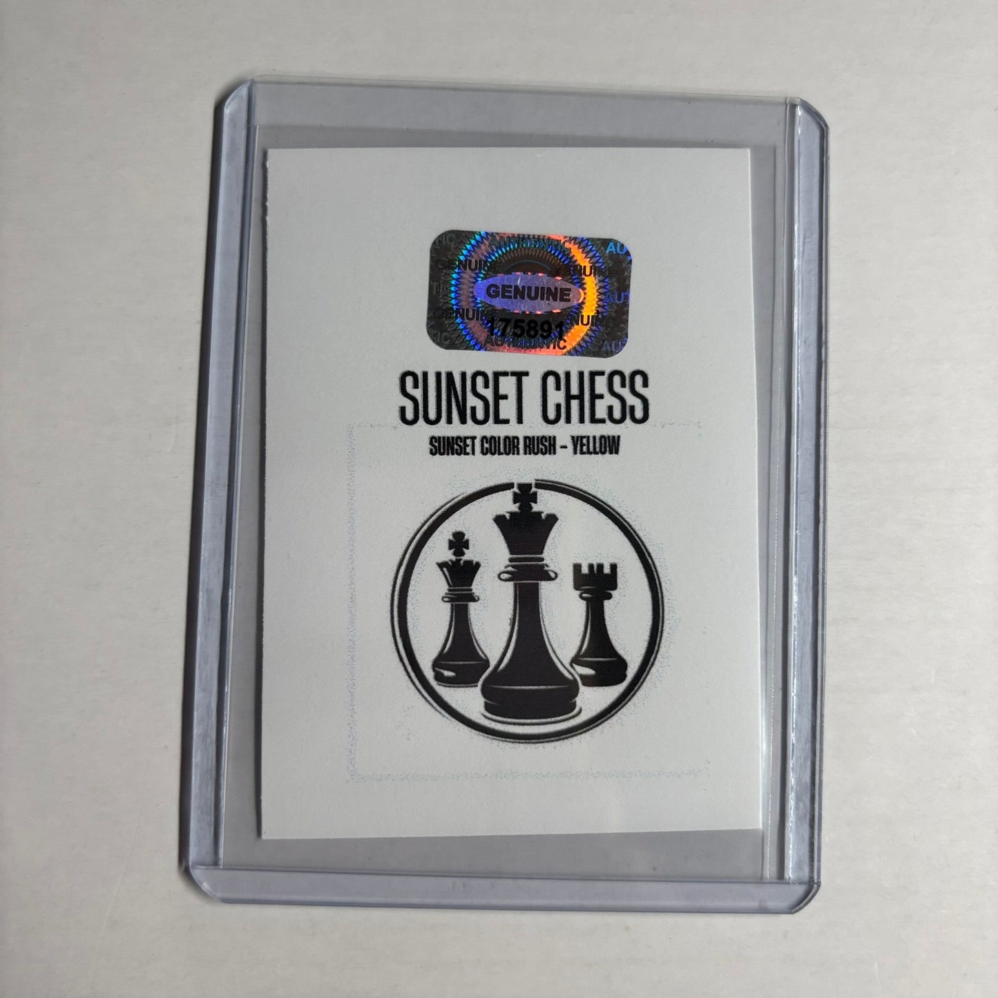 Yellow Collection - Trading Card