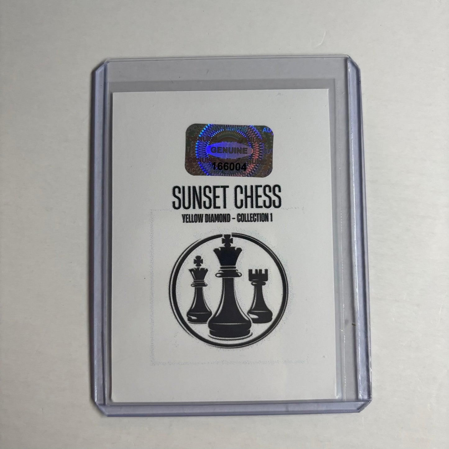 Yellow Diamond Collection 1 - Trading Card