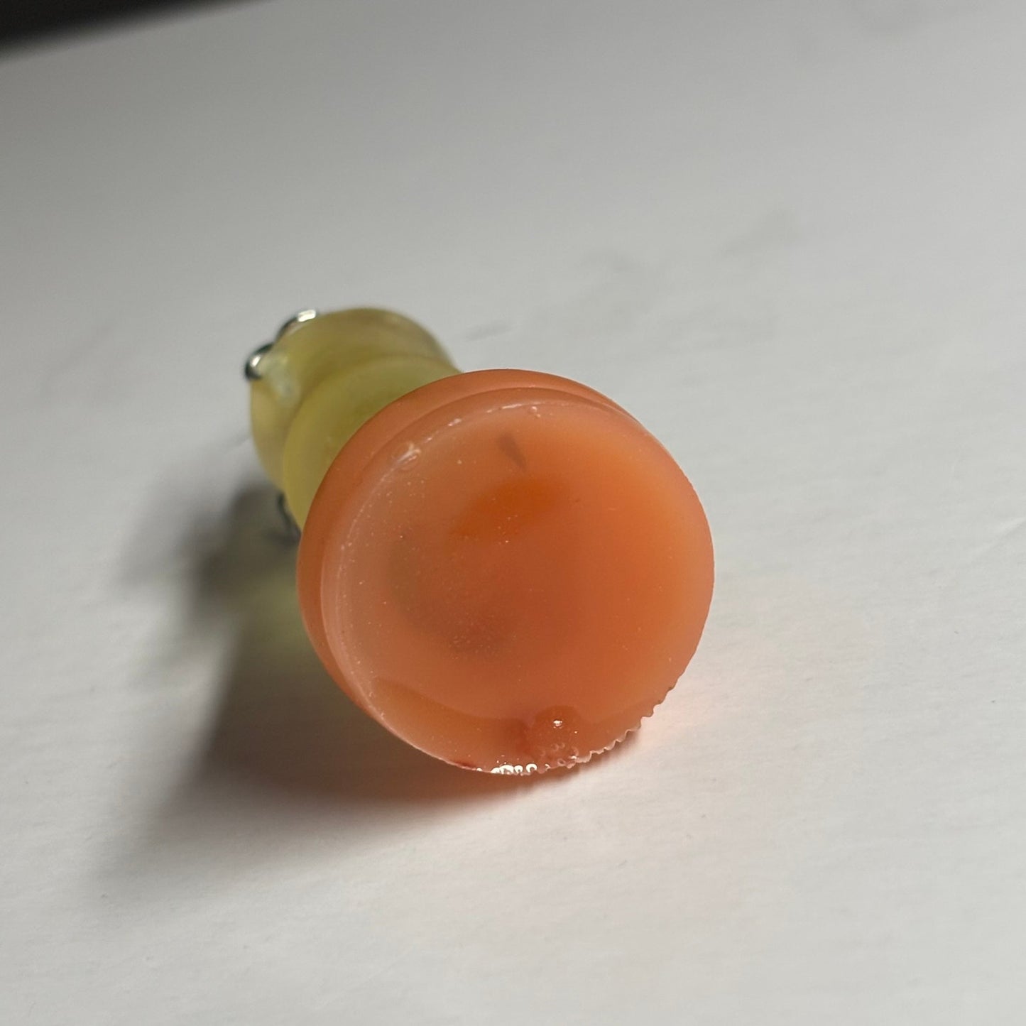 Orange/Yellow King - Handmade Resin Keychain