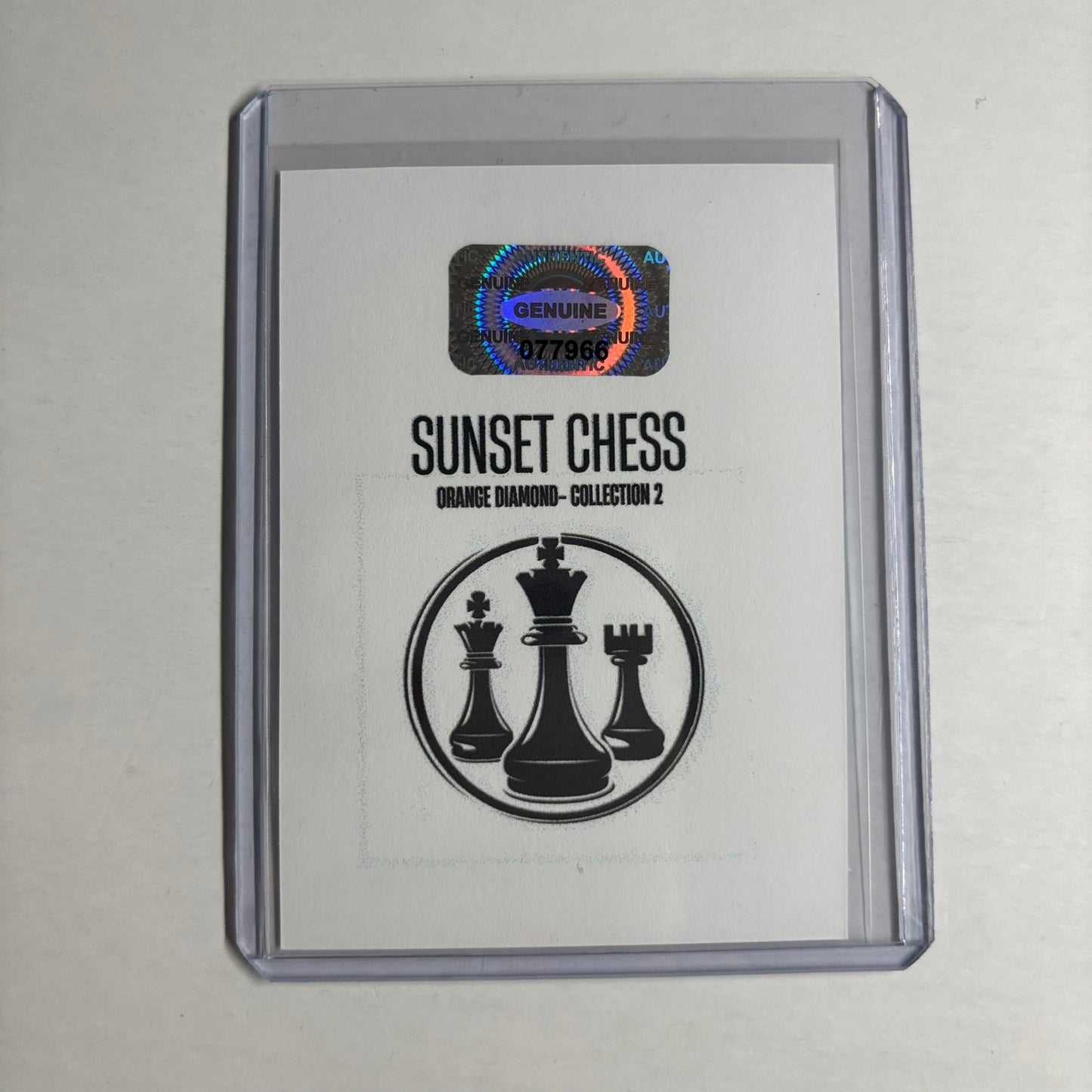 Orange Diamond Collection 2 - Trading Card