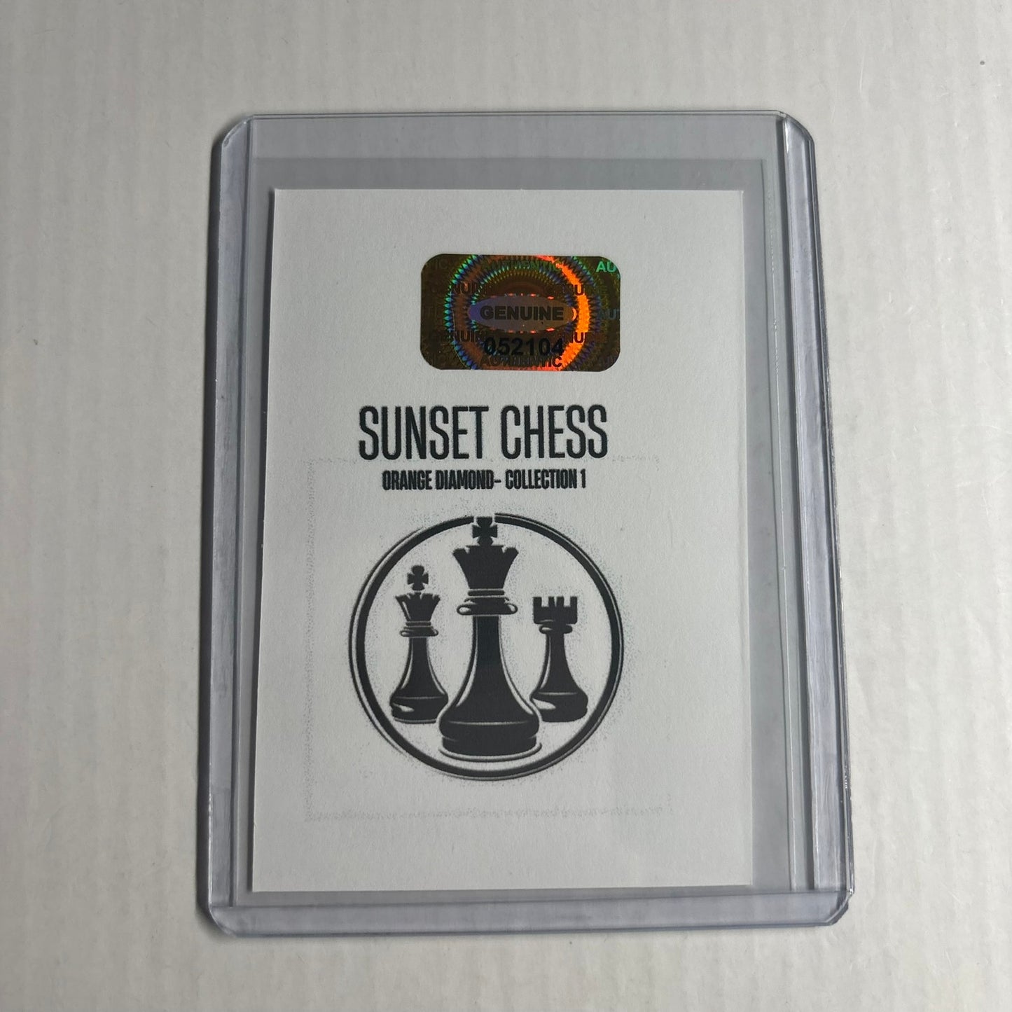 Orange Diamond Collection 1 - Trading Card