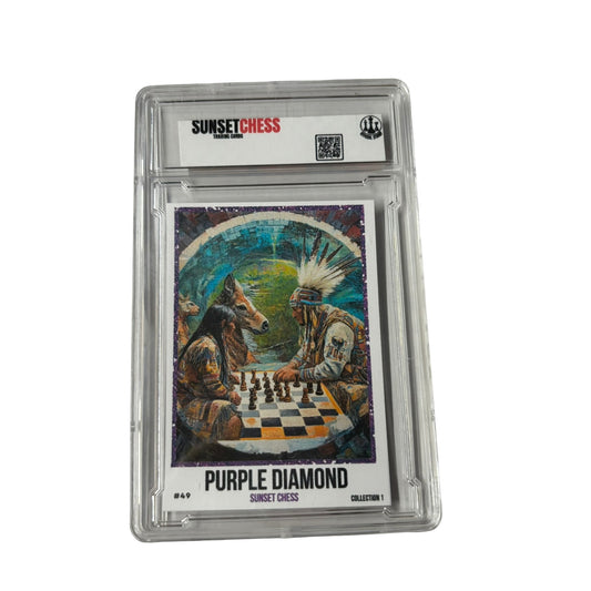 Purple Diamond Collection 1 - Premium Trading Card