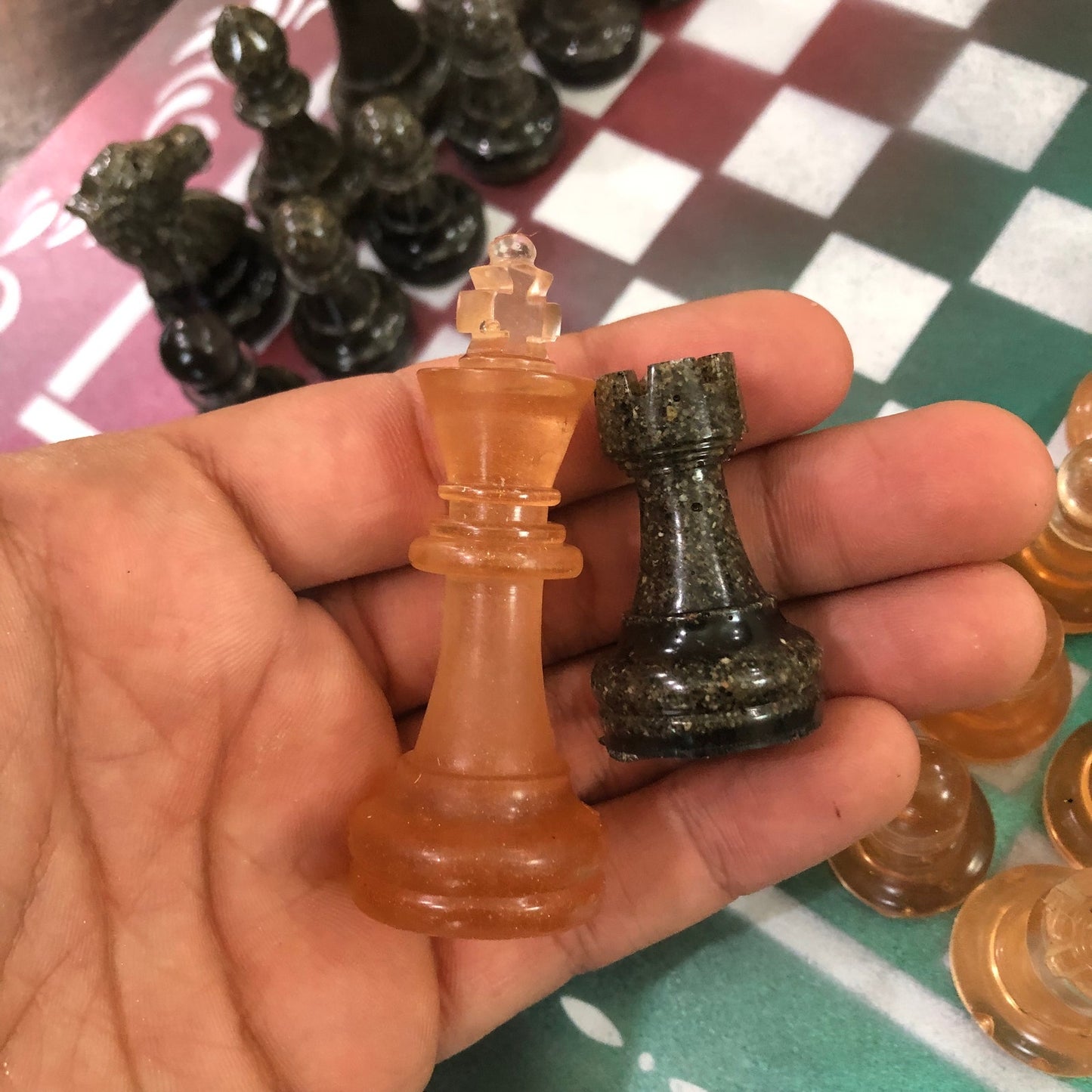 Royal Tropics - Painted Chess Set