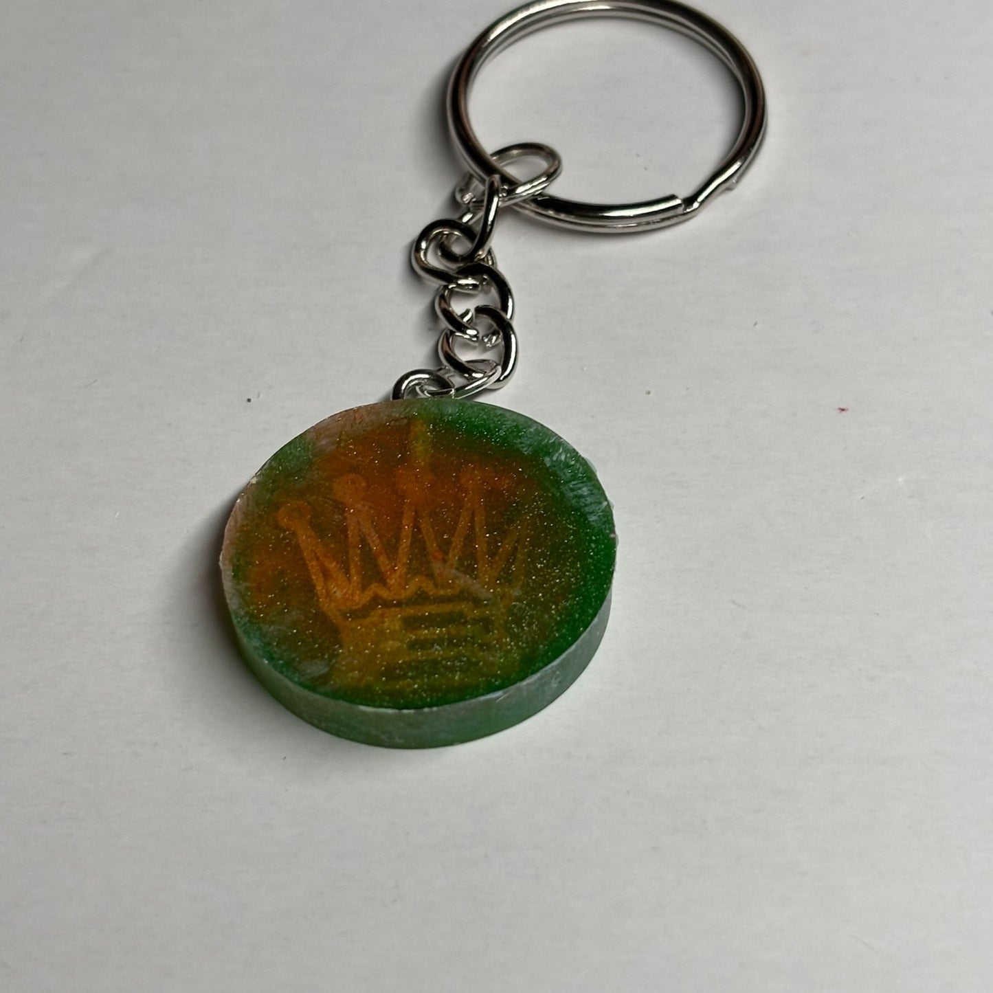 Miami Queen - Handmade Resin Keychain