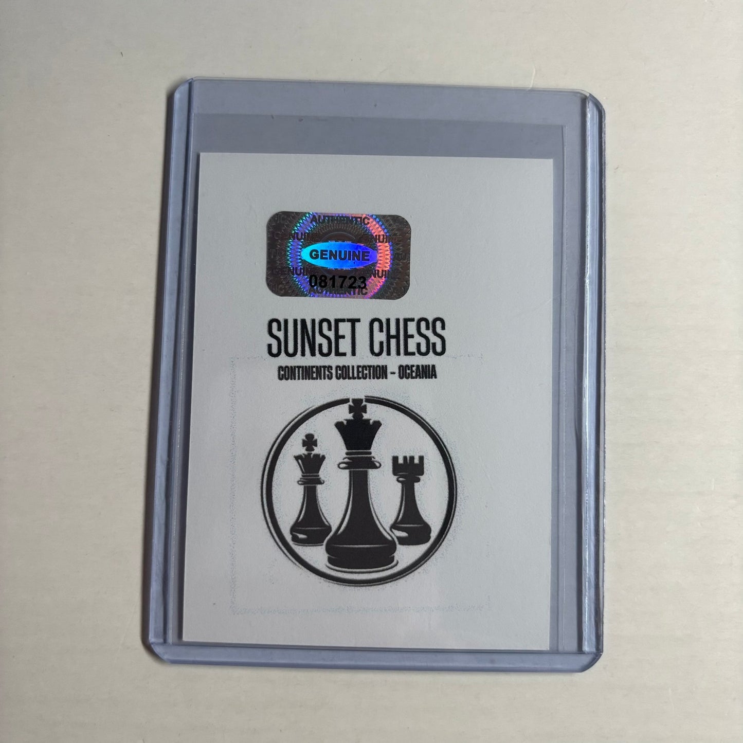 Oceania Collection - Trading Card