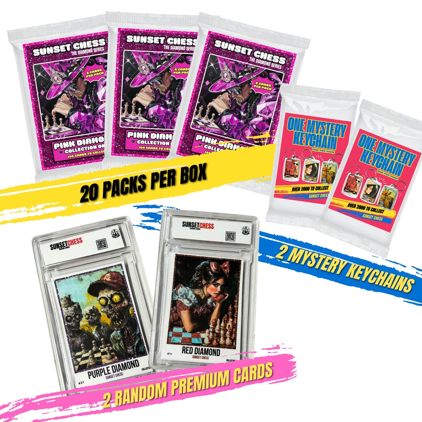 Pink Diamond Part 1 - Jumbo Box Pack - Chess Trading Cards