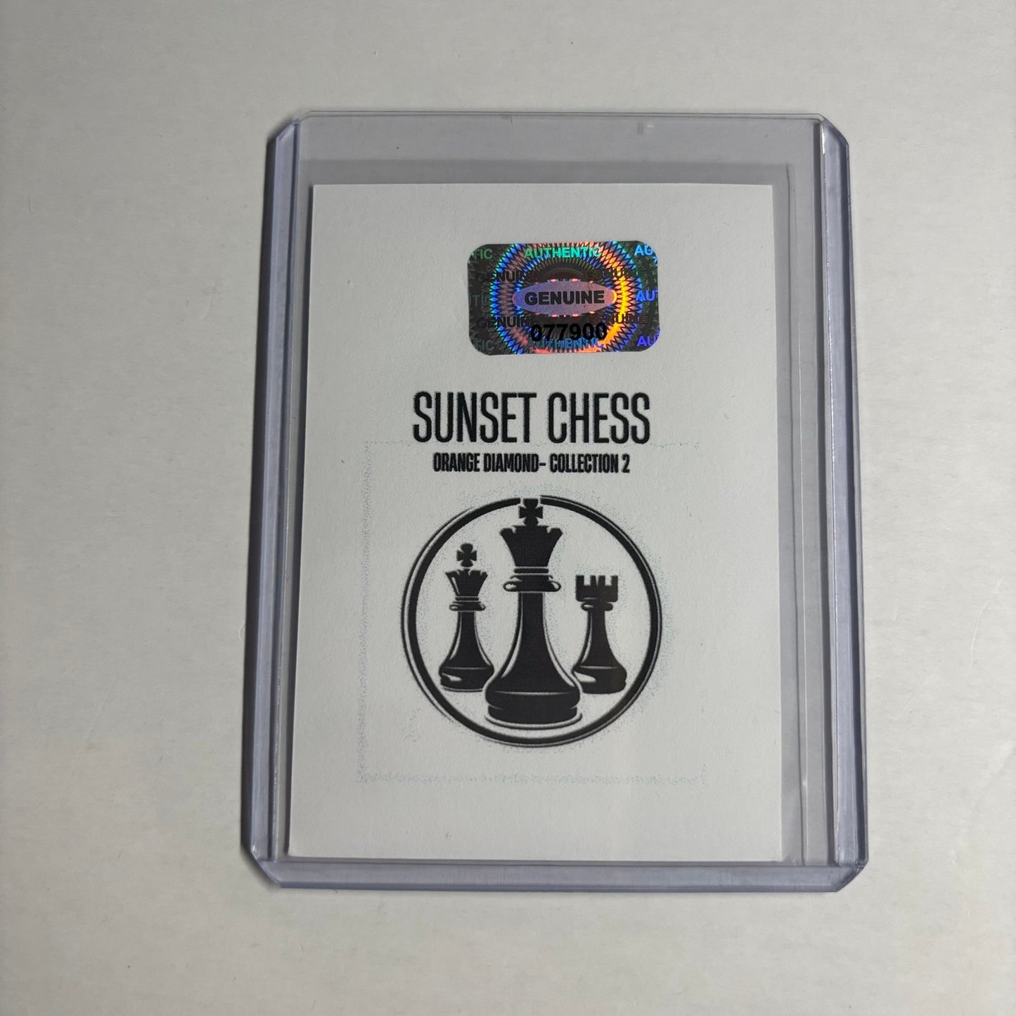 Orange Diamond Collection 2 - Trading Card