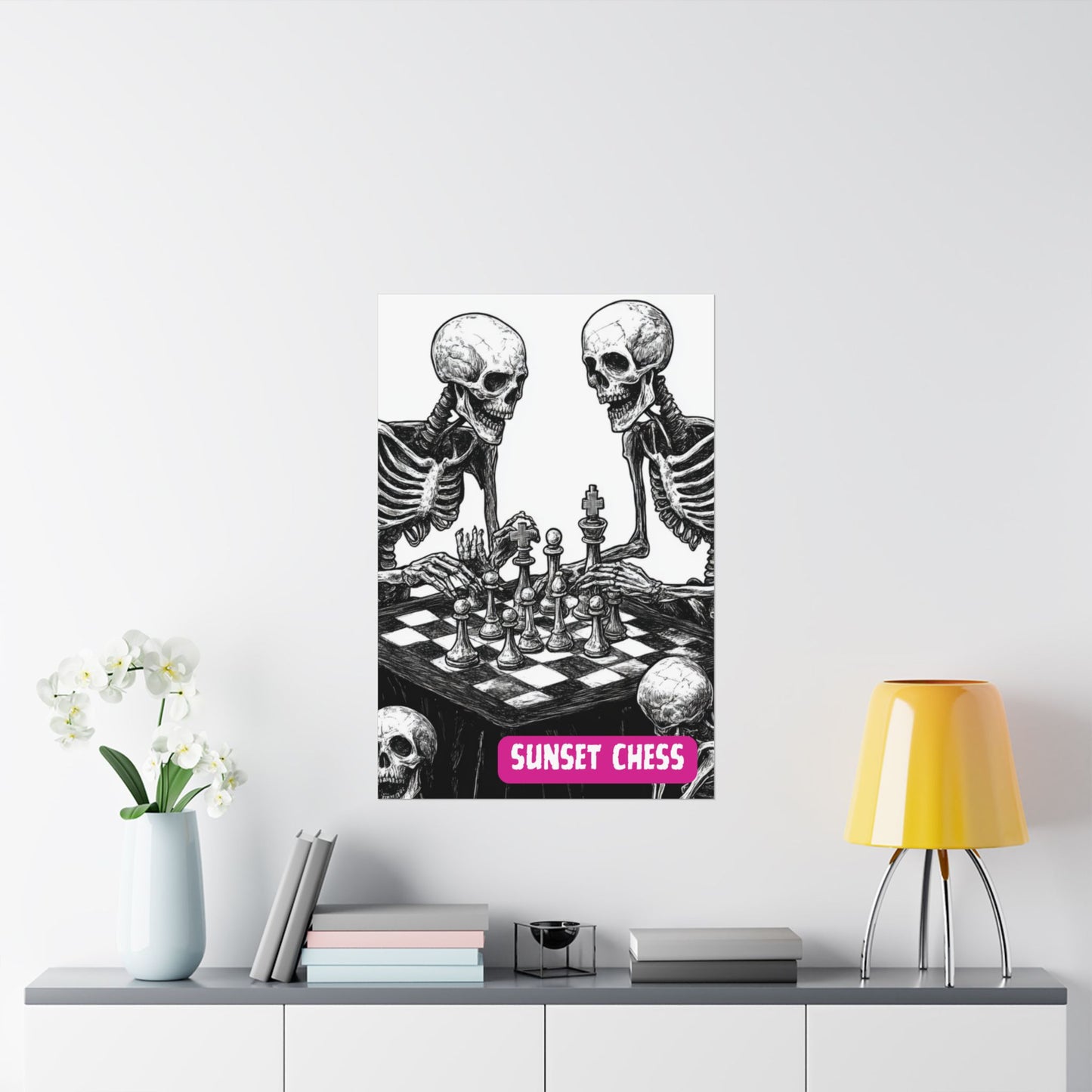 Bones At Work - Matte Vertical Poster 24"x36"