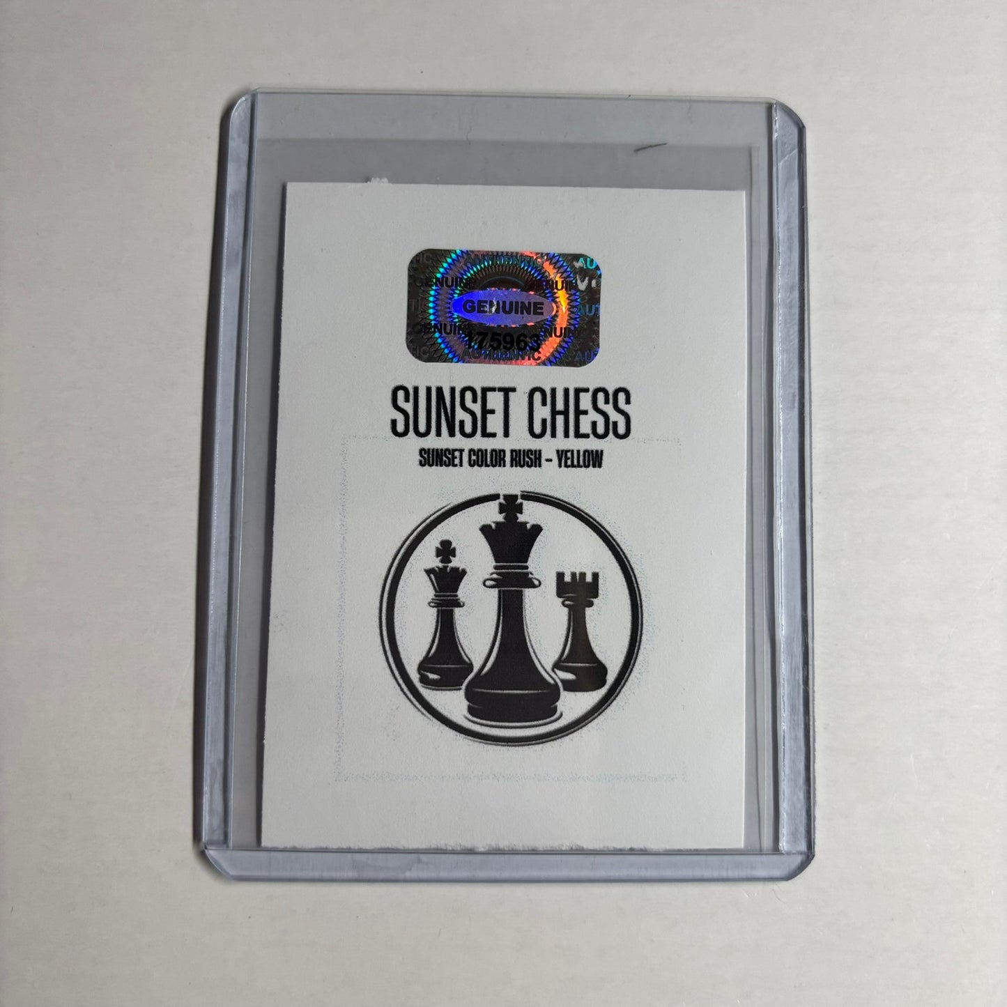Yellow Collection - Trading Card