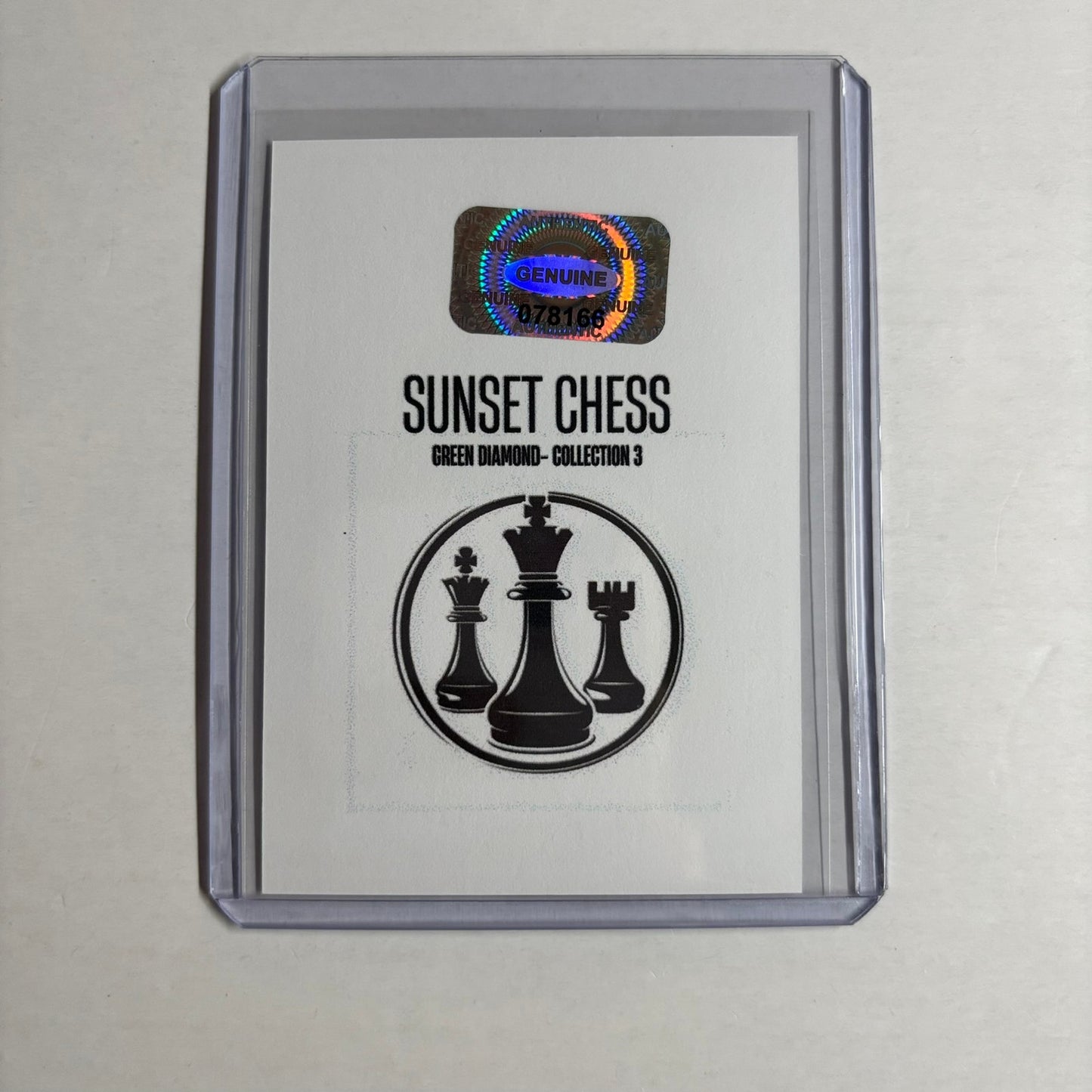 Green Diamond Collection 3 - Trading Card