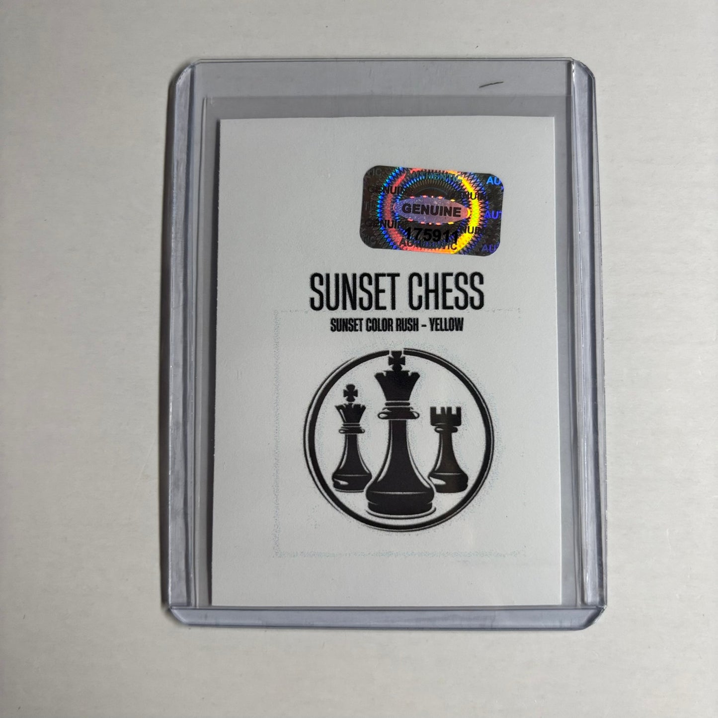 Yellow Collection - Trading Card