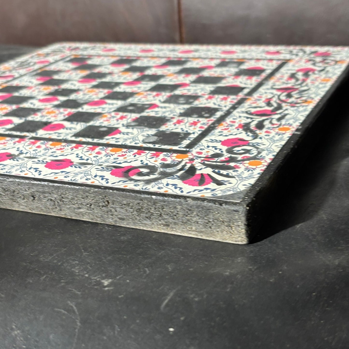 Vintage Royal - Scrapbook Chess Board