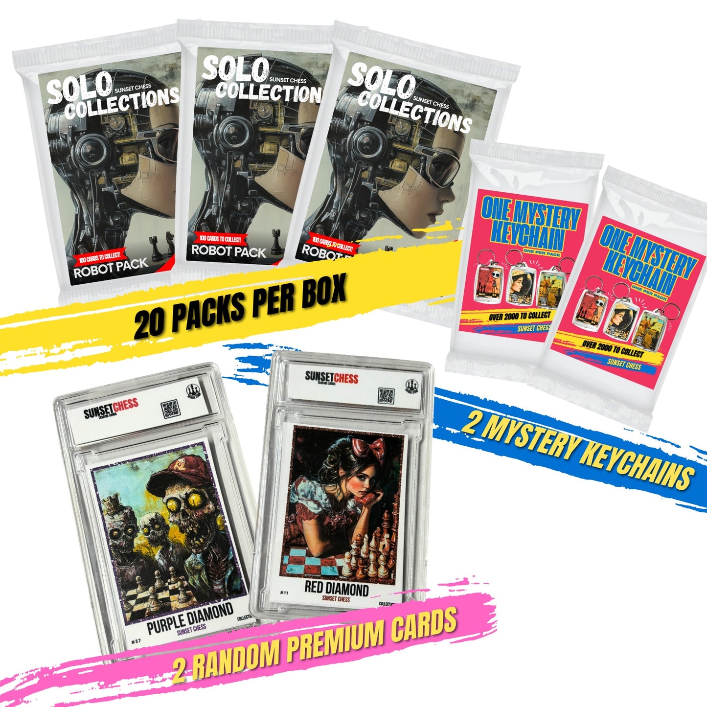 Robot Collection - Jumbo Box Pack - Chess Trading Cards