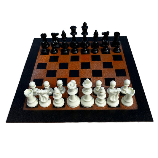 Safari Orange - Painted Chess Set