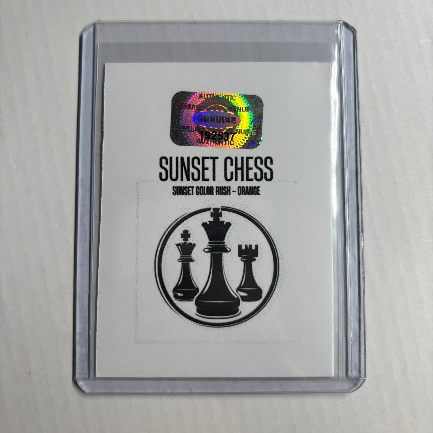 Orange Collection - Trading Card