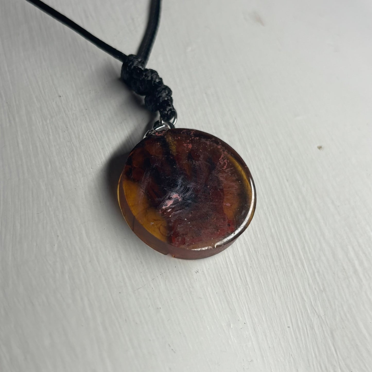 Deluxe Royal Queen - Handmade Resin Chess Necklace