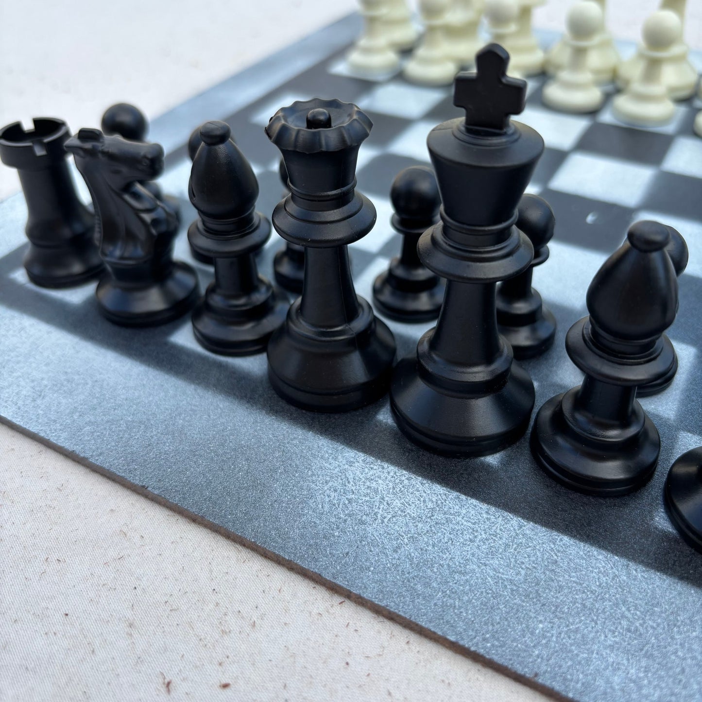 Gray Edition - Painted Chess Set