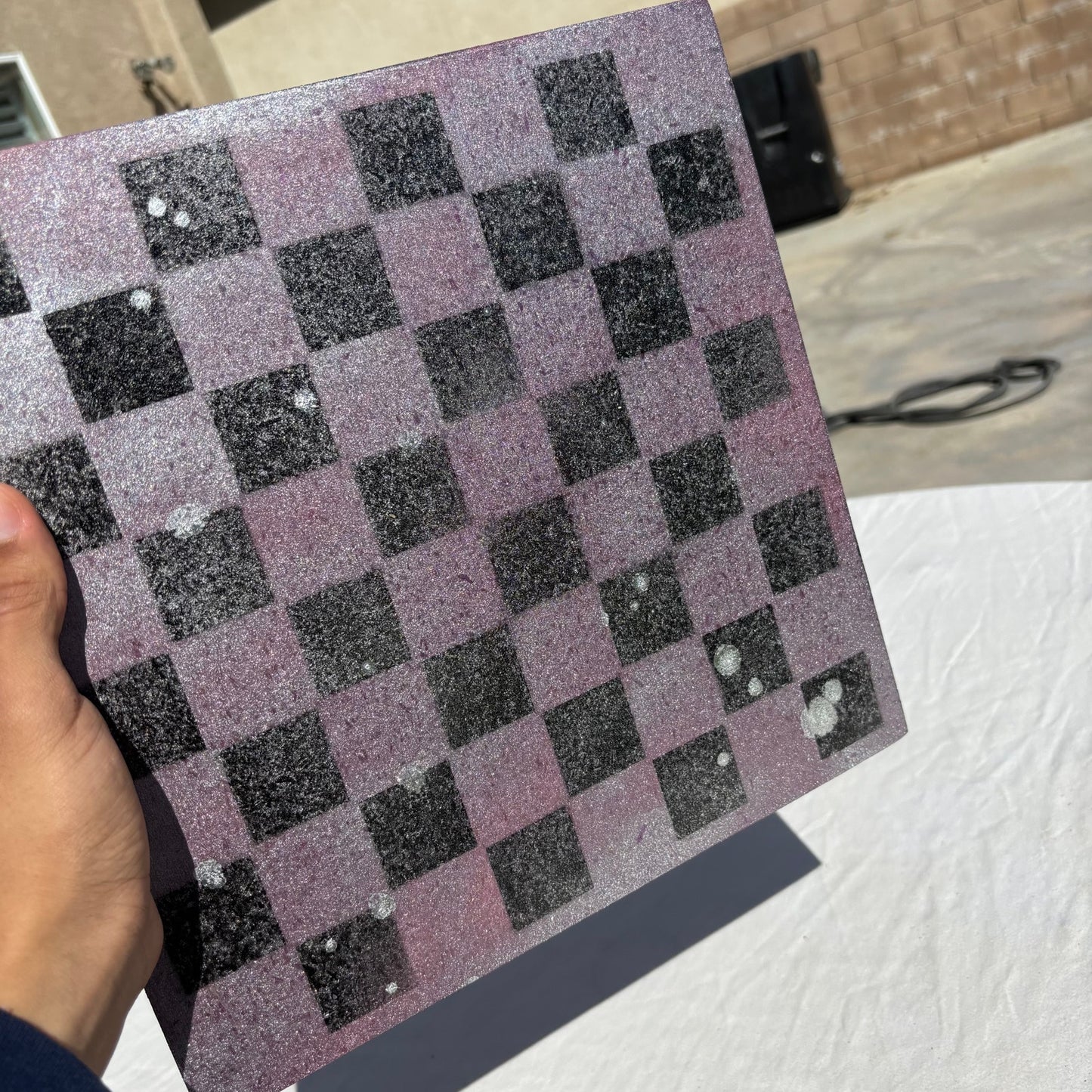 Space Purple - Chinese Edition Chess Set