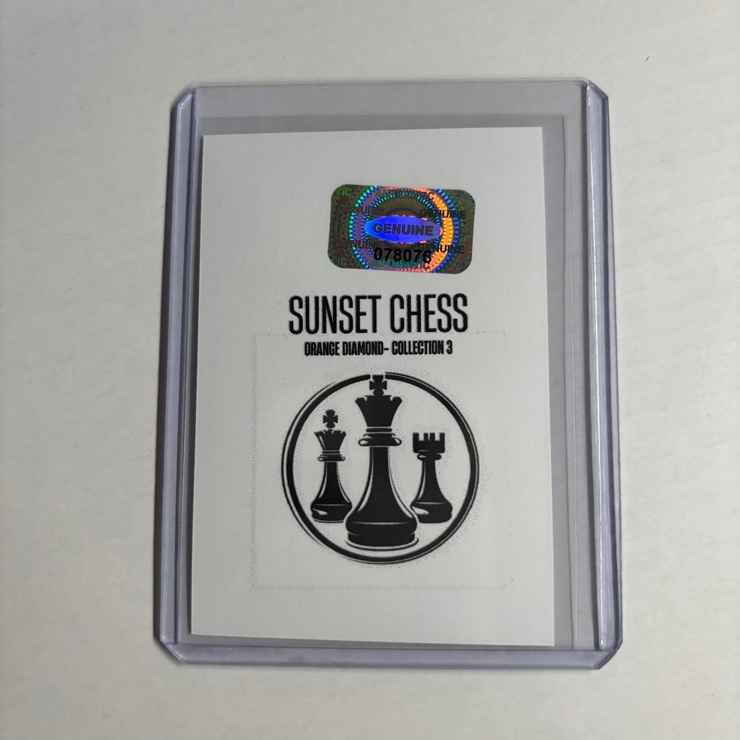 Orange Diamond Collection 3 - Trading Card