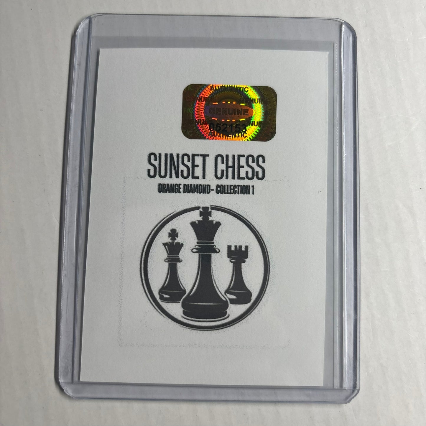 Orange Diamond Collection 1 - Trading Card