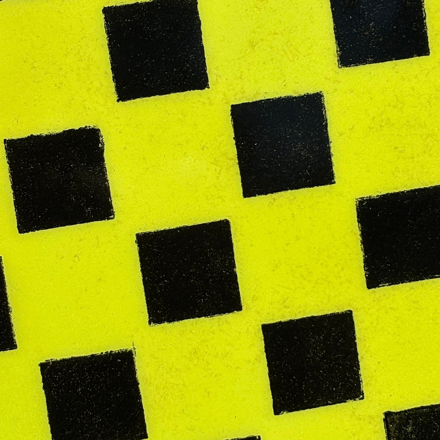 Lime Green & Black - Resin Coated Chess Board