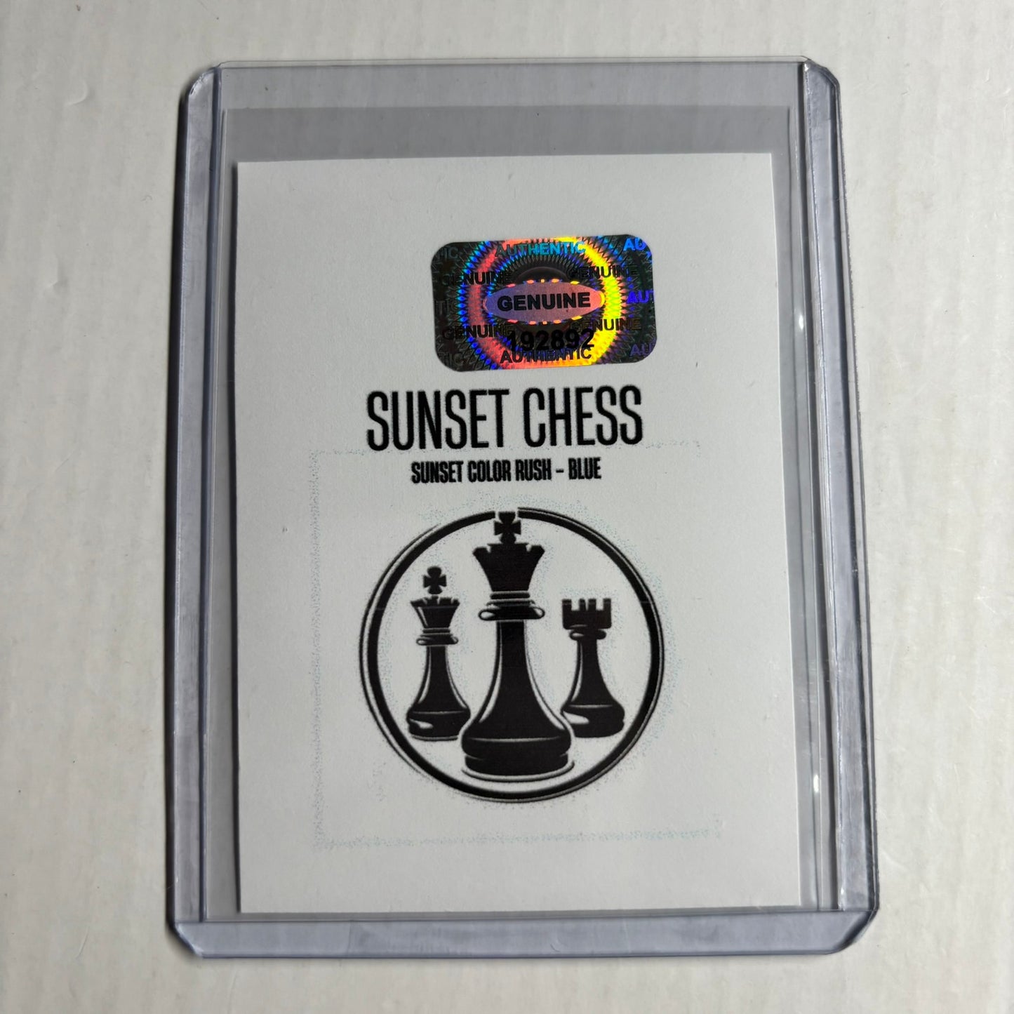 Blue Collection - Trading Card