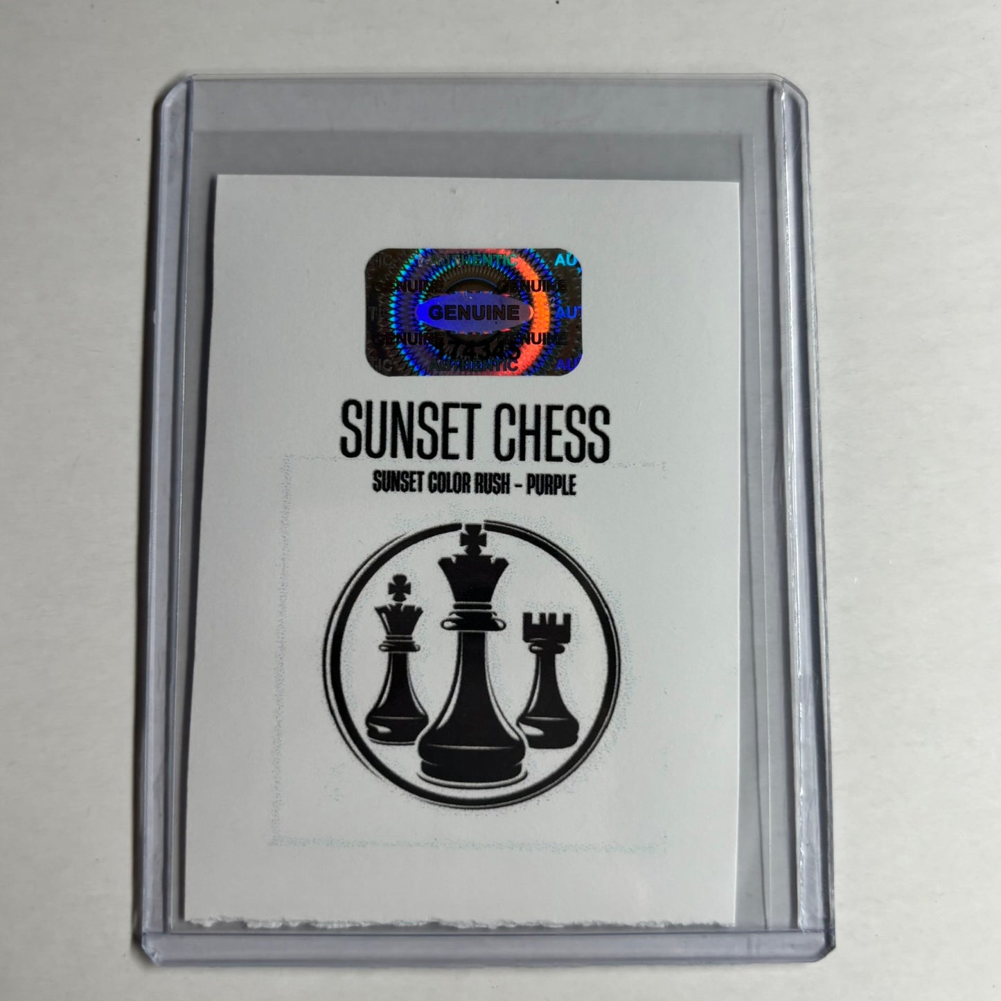 Purple Collection - Trading Card