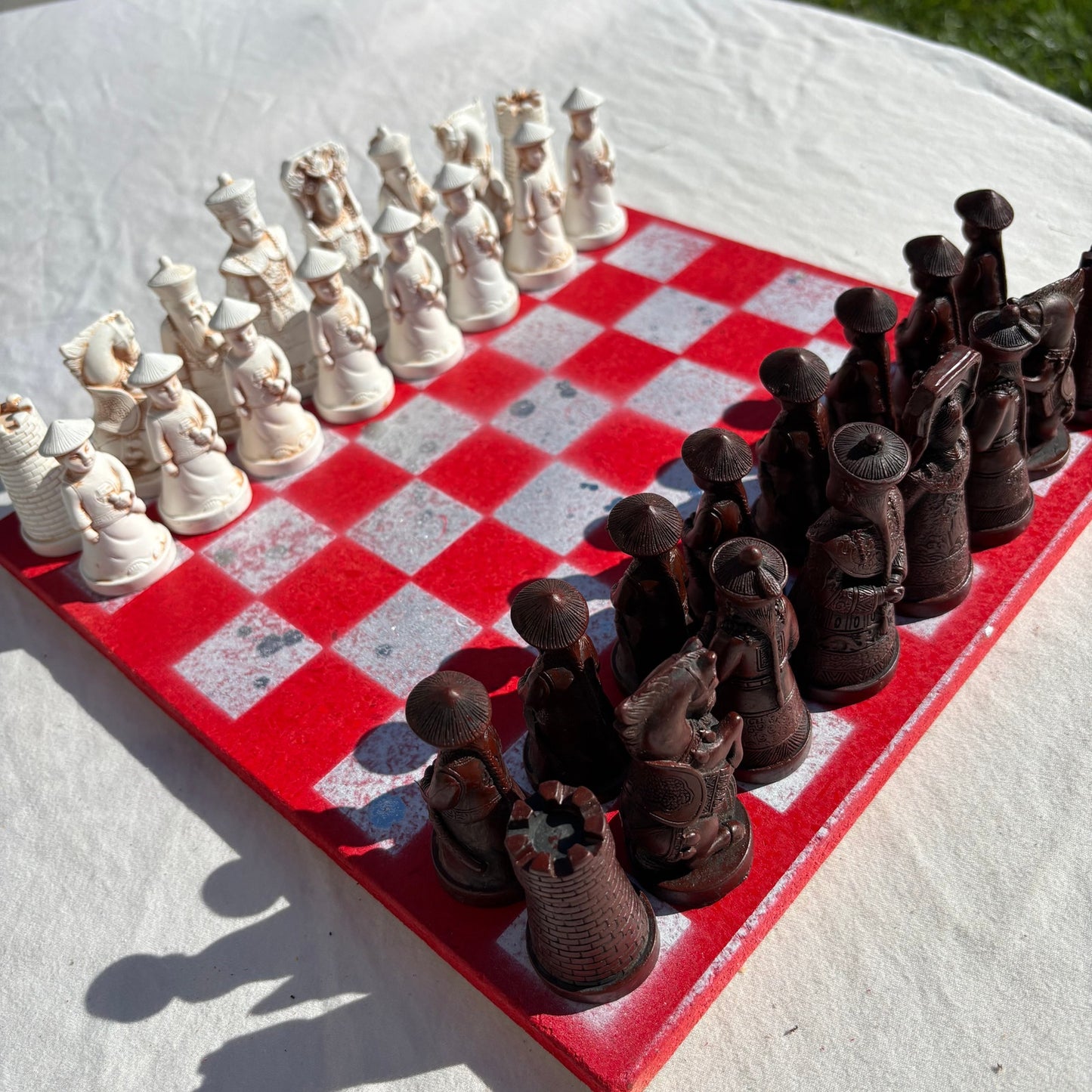 Candy Red - Chinese Edition Chess Set