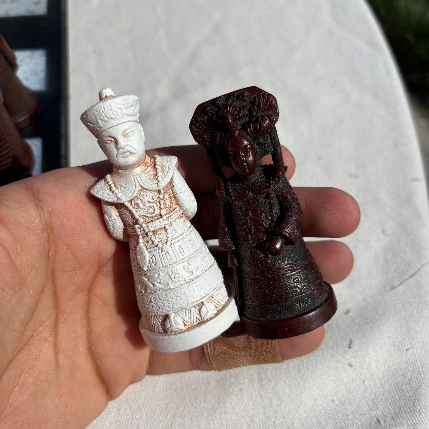 Golden Black - Chinese Edition Chess Set