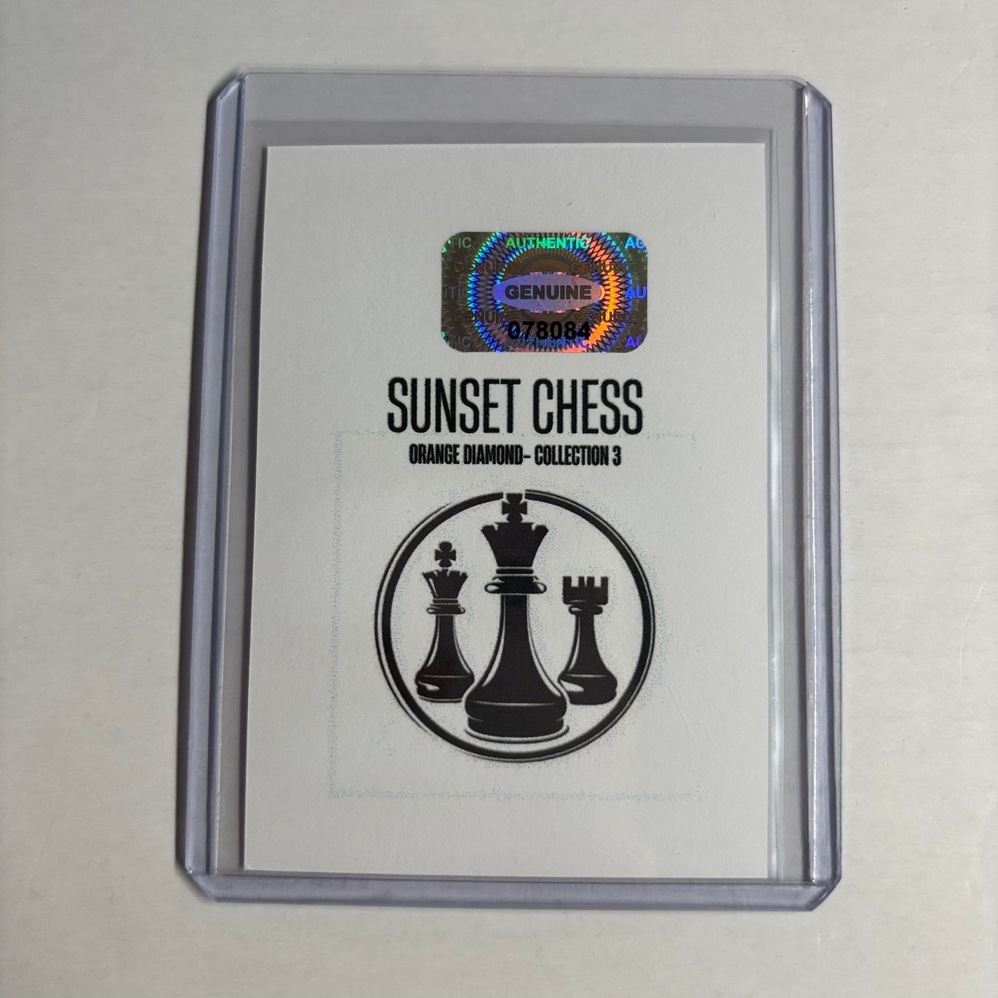 Orange Diamond Collection 3 - Trading Card