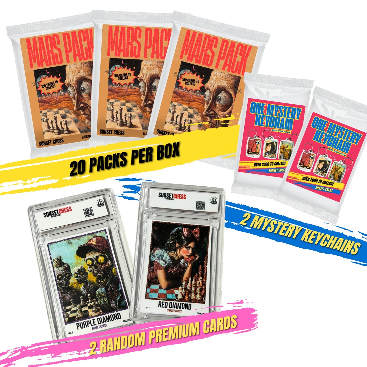 Mars Series - Jumbo Box Pack - Chess Trading Cards