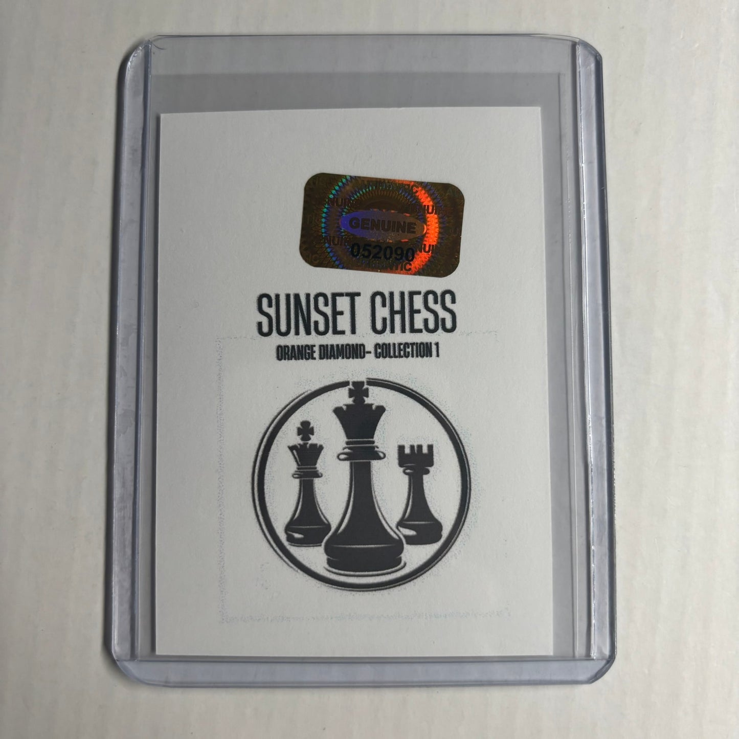 Orange Diamond Collection 1 - Trading Card
