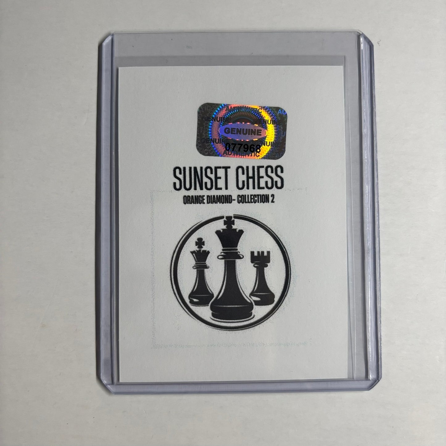 Orange Diamond Collection 2 - Trading Card
