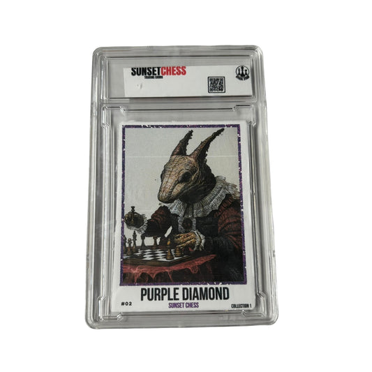 Purple Diamond Collection 1 - Premium Trading Card