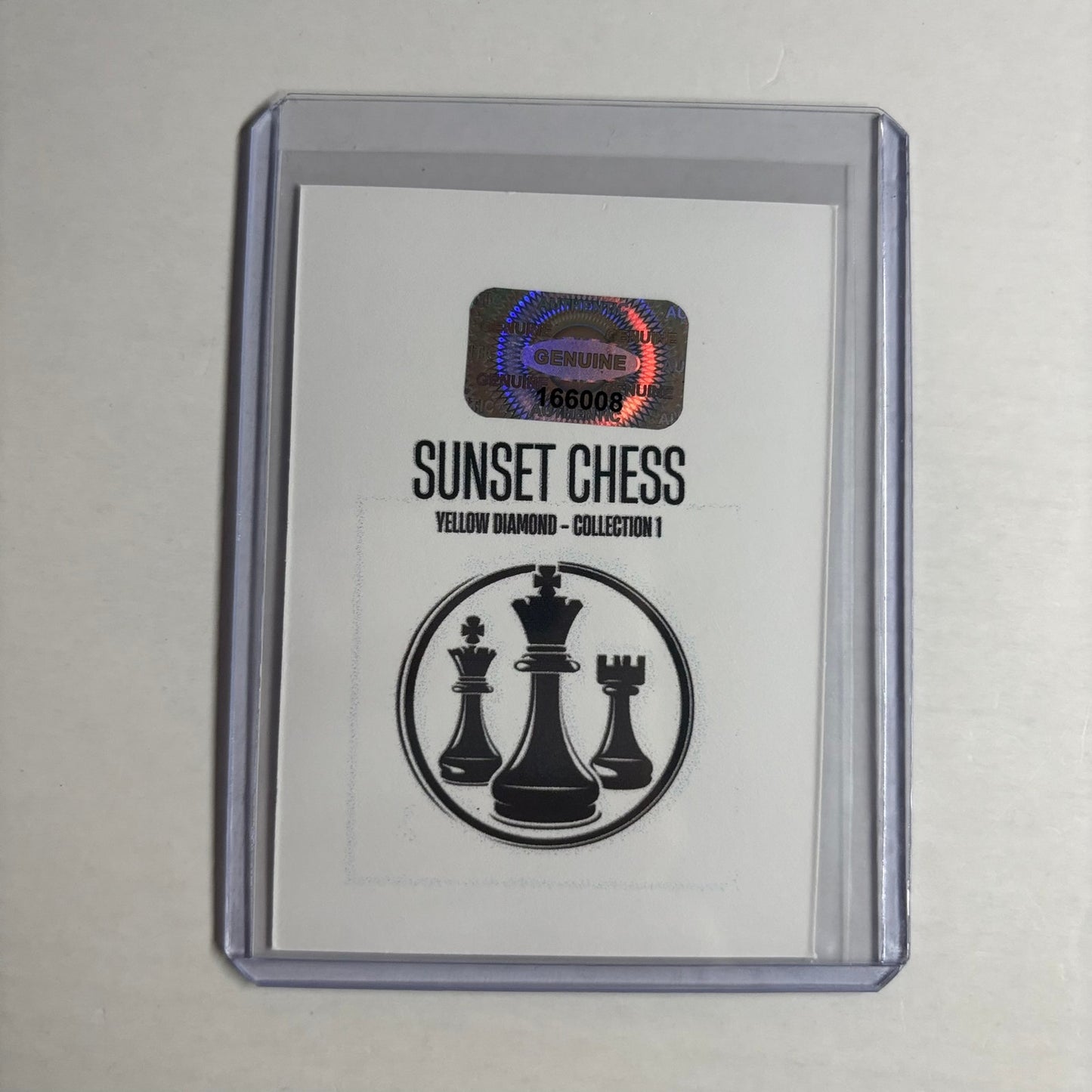 Yellow Diamond Collection 1 - Trading Card