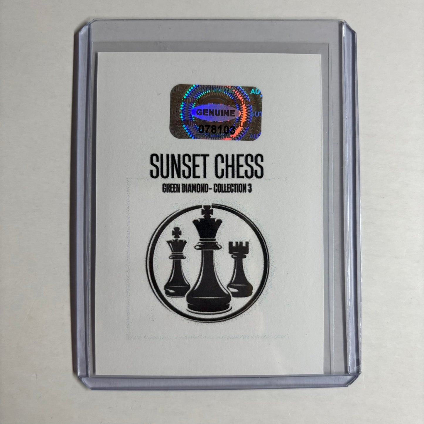 Green Diamond Collection 3 - Trading Card