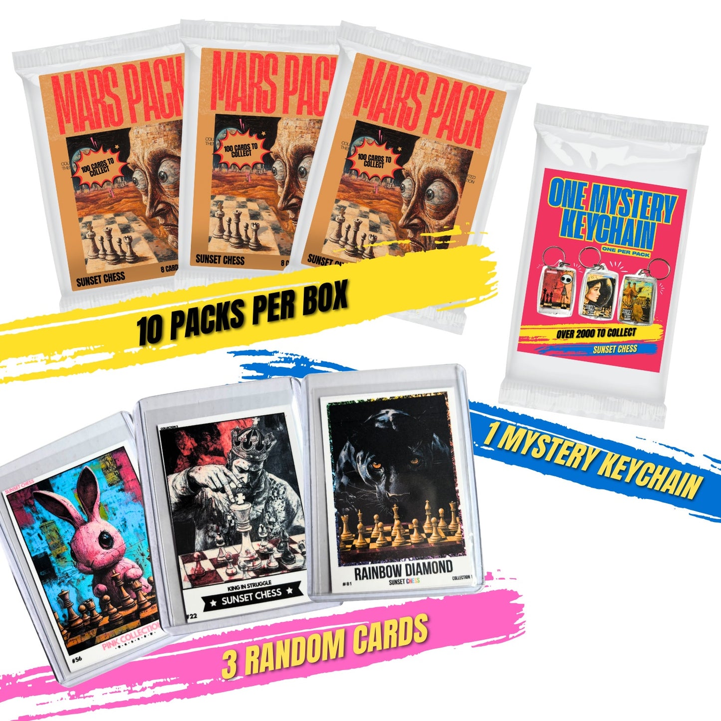 Mars Pack Trading Cards - Mini Box Collection