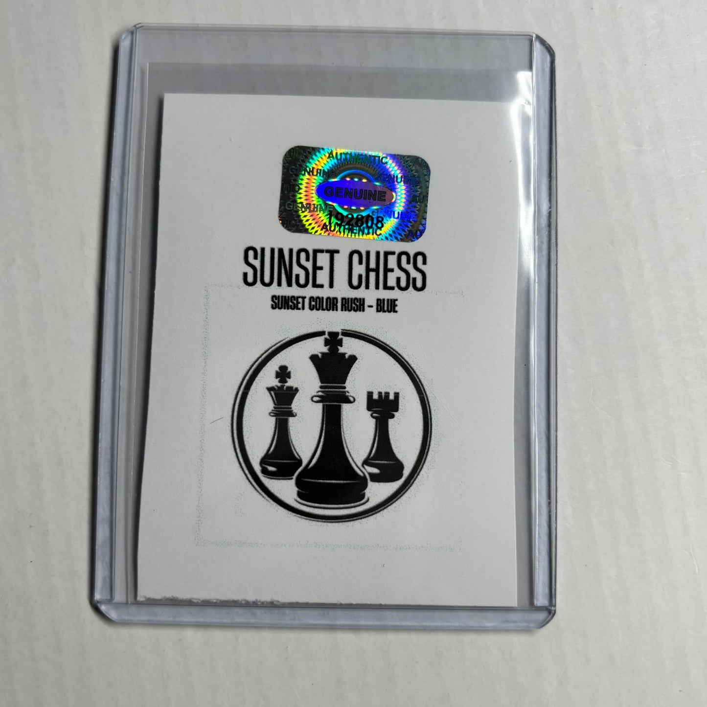 Blue Collection - Trading Card