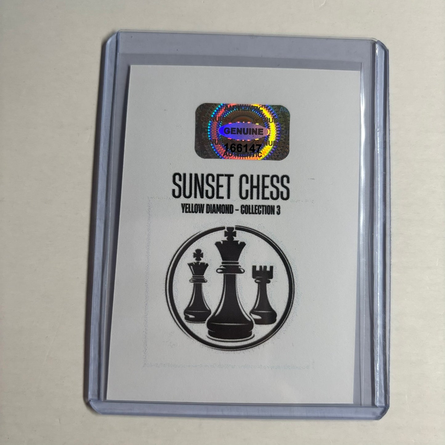 Yellow Diamond Collection 3 - Trading Card