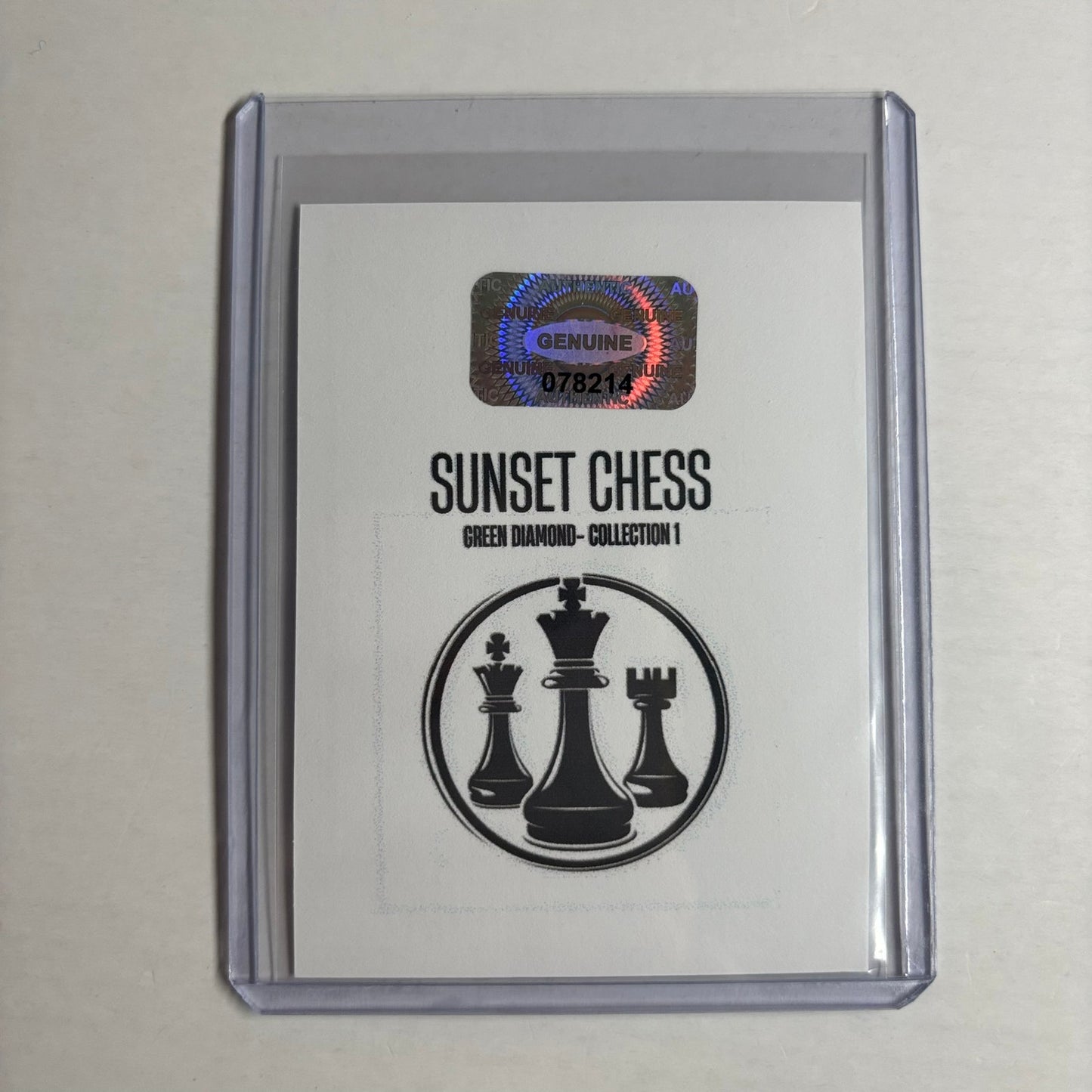 Green Diamond Collection 1 - Trading Card