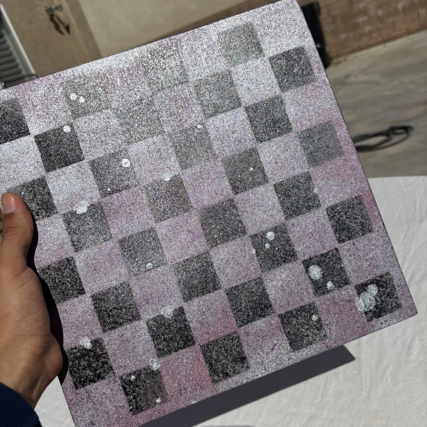 Space Purple - Chinese Edition Chess Set