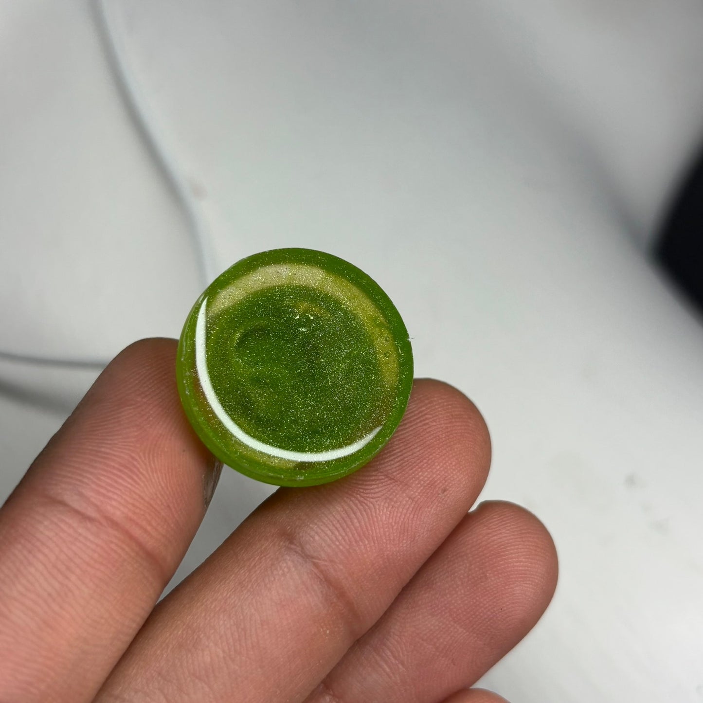 Green Knight - Handmade Resin Chess Necklace