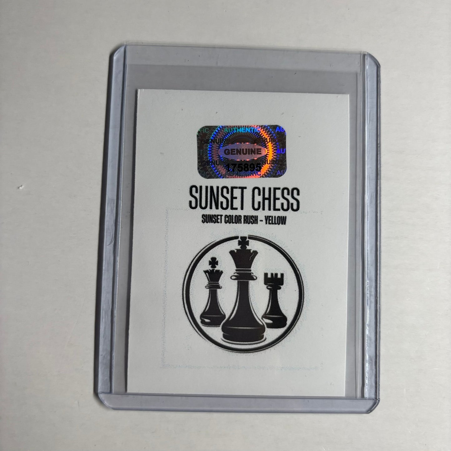 Yellow Collection - Trading Card